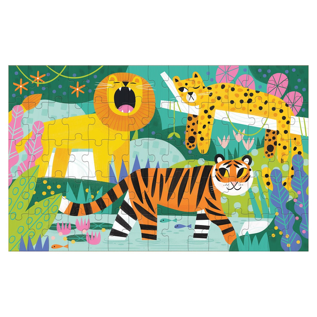 Cats Big and Small 75 Piece Lenticular Puzzle - Mudpuppy