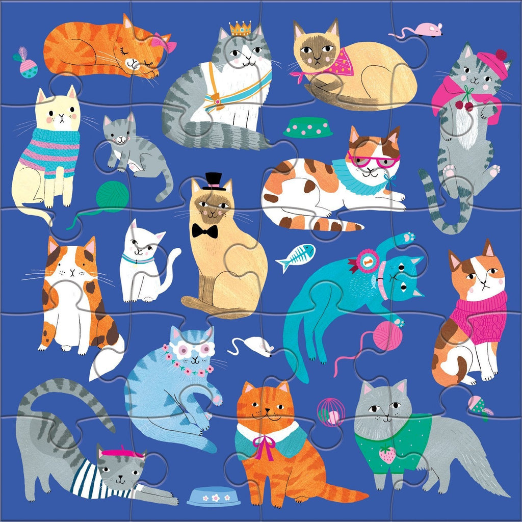 Cats & Dogs Magnetic Puzzles - Mudpuppy