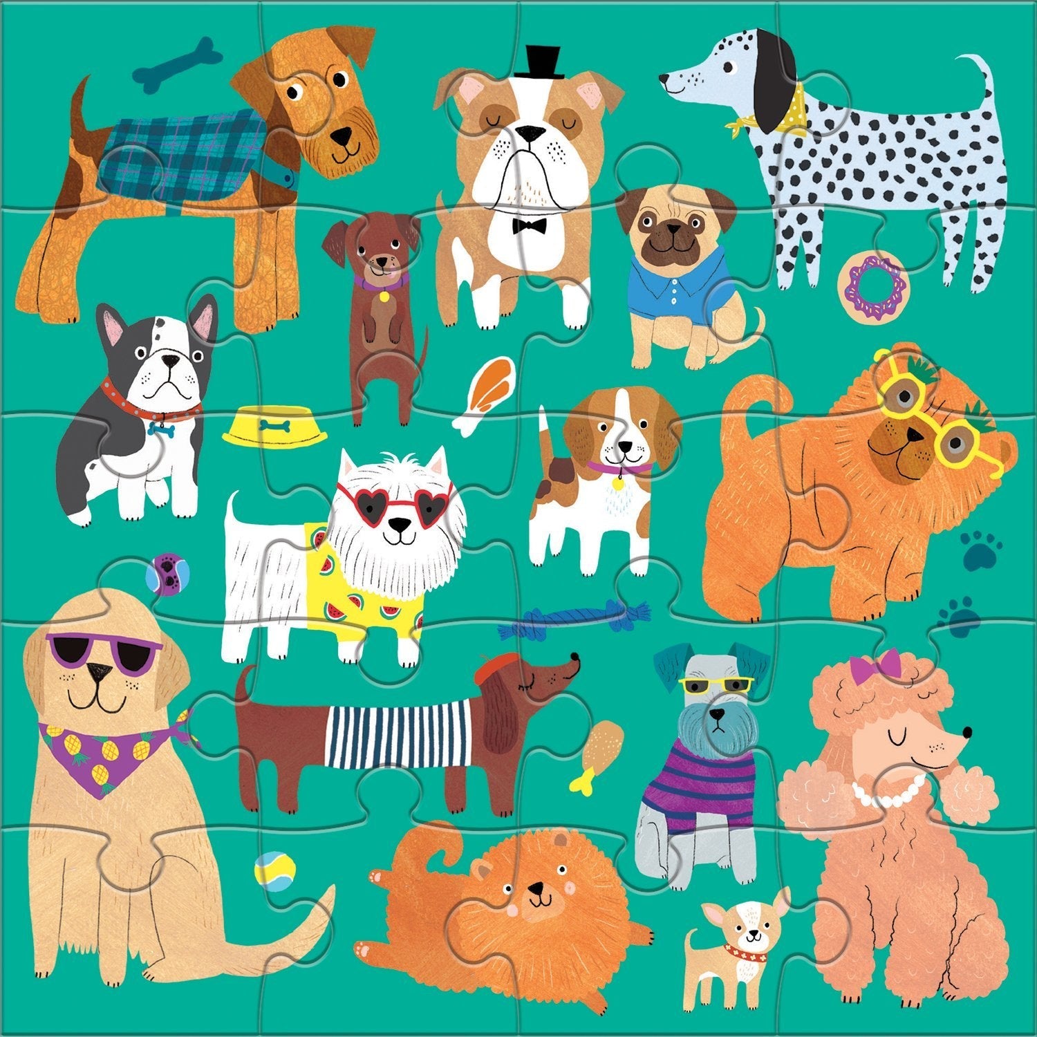 Cats Dogs Magnetic Puzzles Mudpuppy