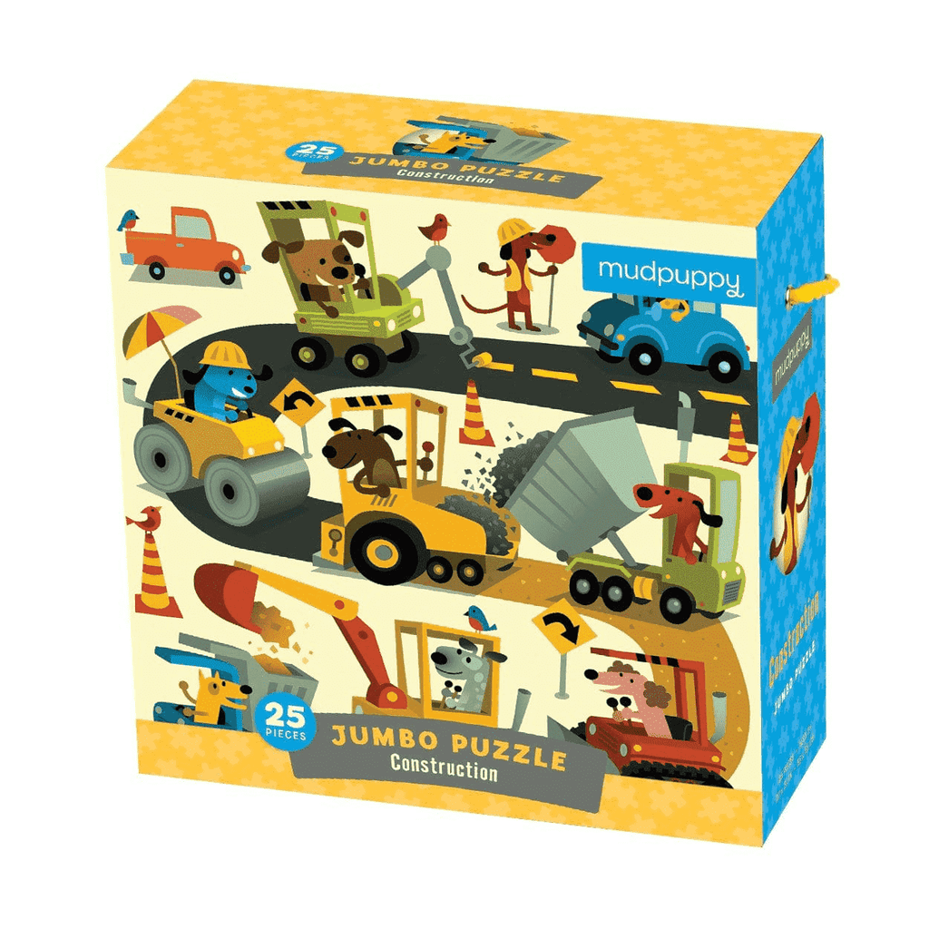 Construction Jumbo Puzzle - Mudpuppy