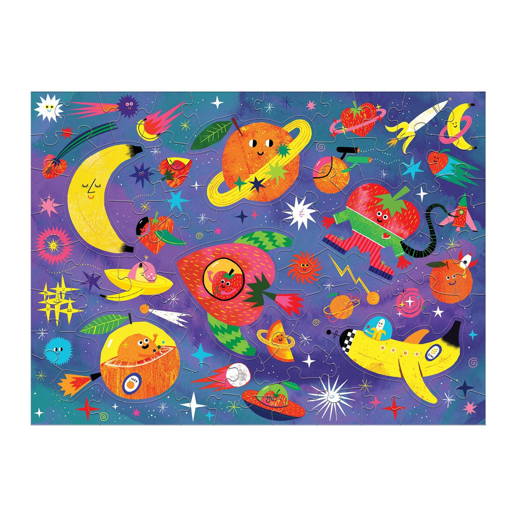 Cosmic Fruits Scratch and Sniff Puzzle - Mudpuppy