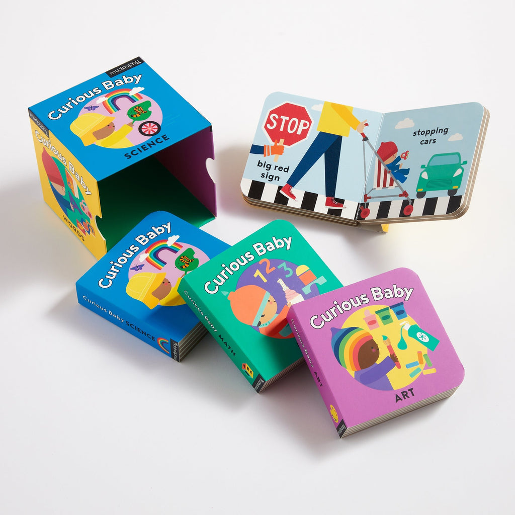 Curious Baby Board Book Set - Mudpuppy