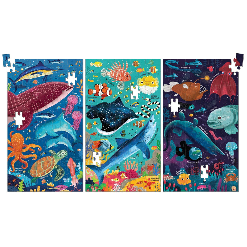 Depths of the Oceans Science Puzzle Set - Mudpuppy