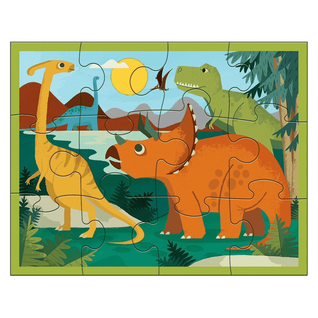 Dinosaur Park Pouch Puzzle - Mudpuppy