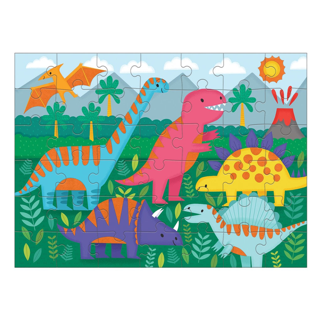 Dinosaurs Fuzzy Puzzle - Mudpuppy