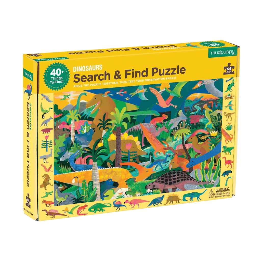 Dinosaurs Search & Find Puzzle - Mudpuppy