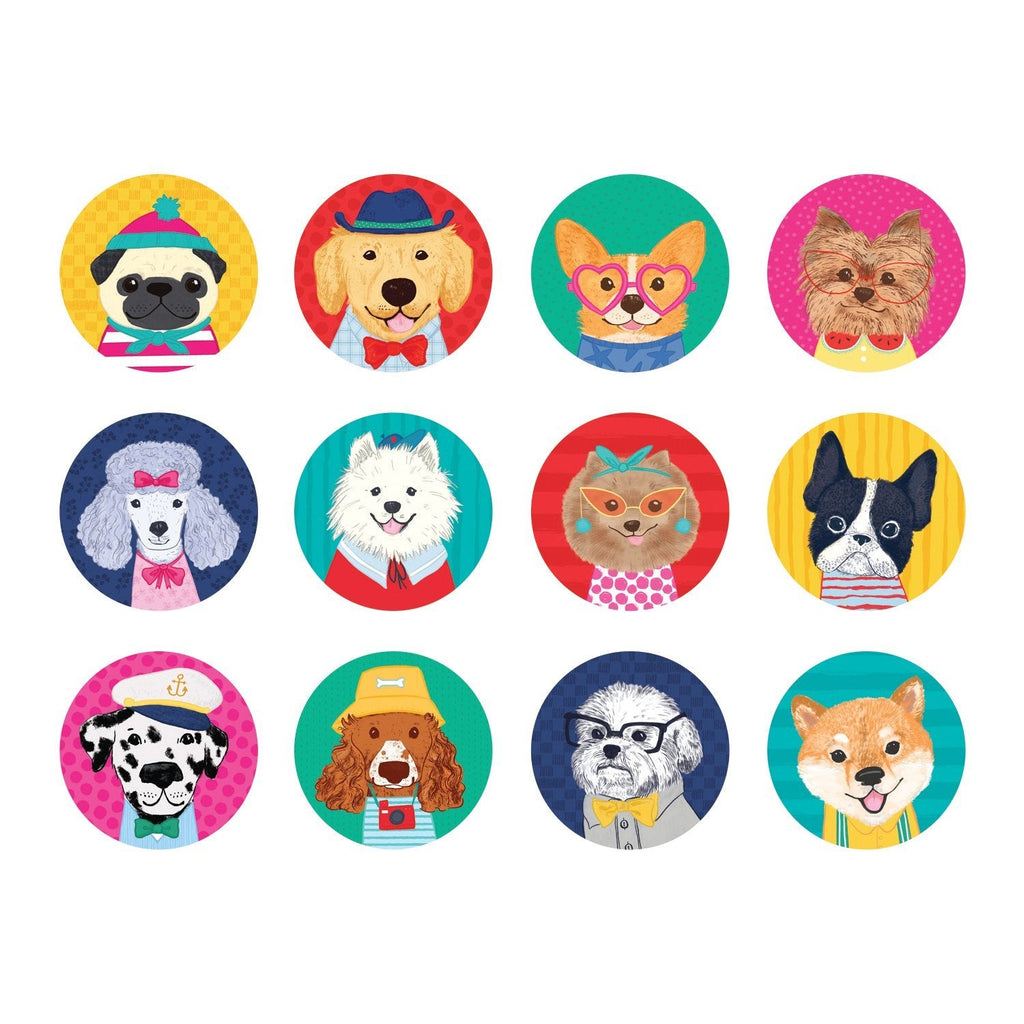 Dog Portraits Mini Memory Match - Mudpuppy