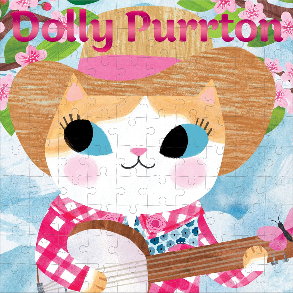 Dolly Purrton Music Cats 100 Piece Puzzle - Mudpuppy