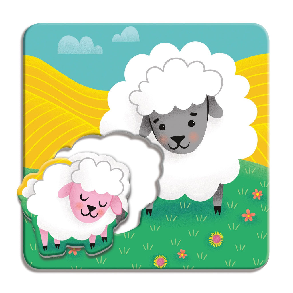 Farm Babies I Love You Match-Up Puzzles - Mudpuppy