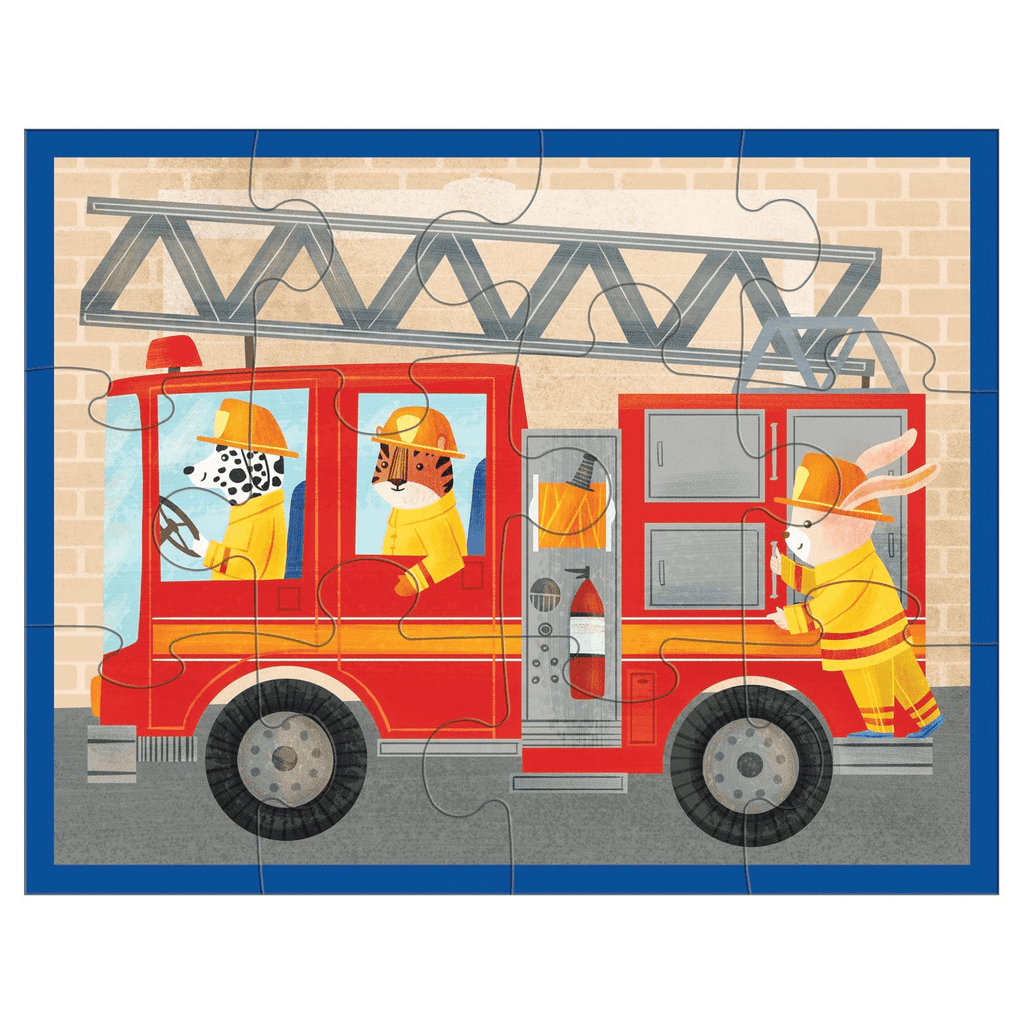 Fire Truck Pouch Puzzle - Mudpuppy