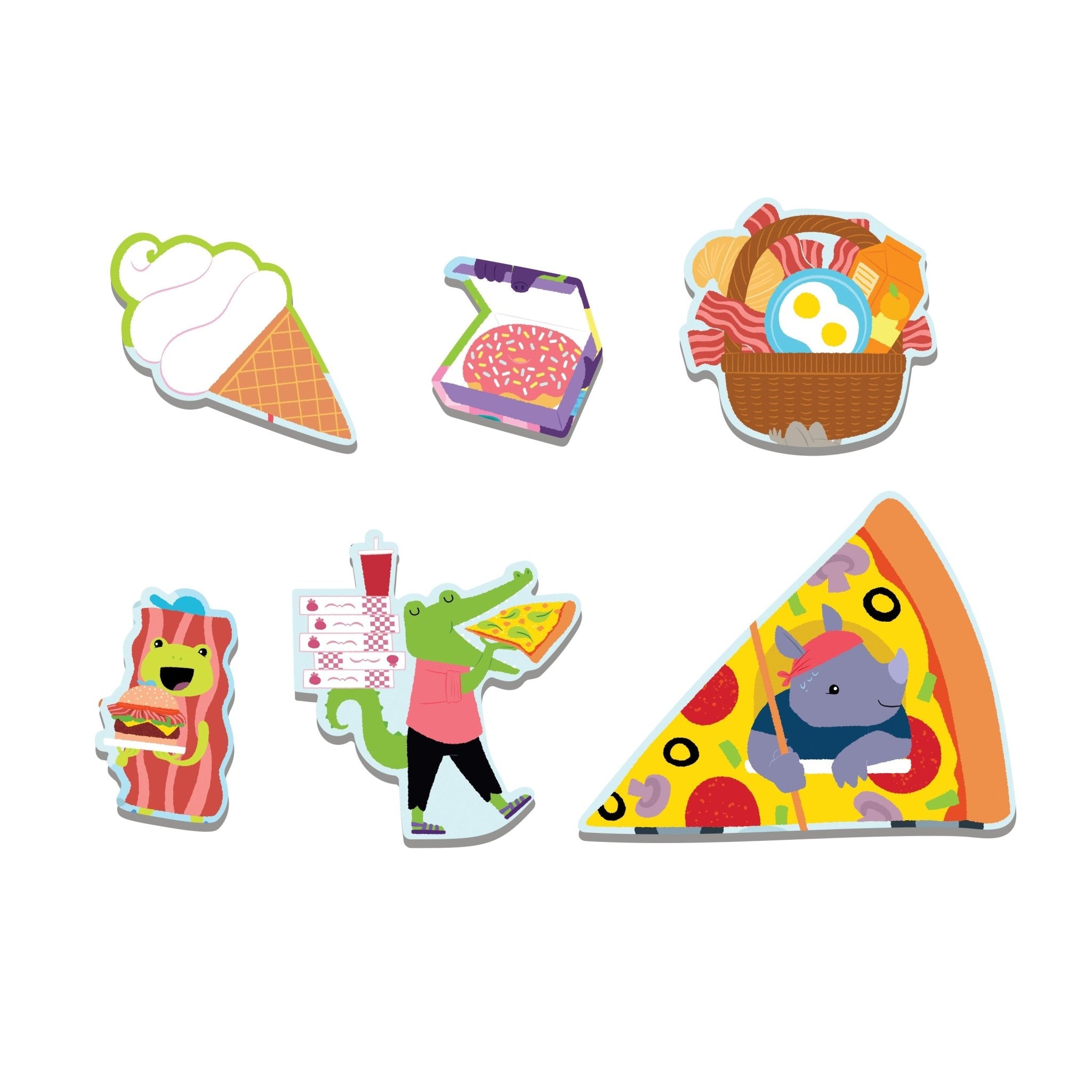 Food Festival 60 Piece Scratch and Sniff Puzzle