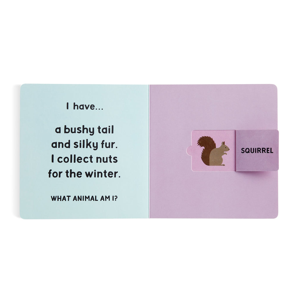 Forest Tracks: What Animal Am I? Lift-the-Flap Board Book - Mudpuppy