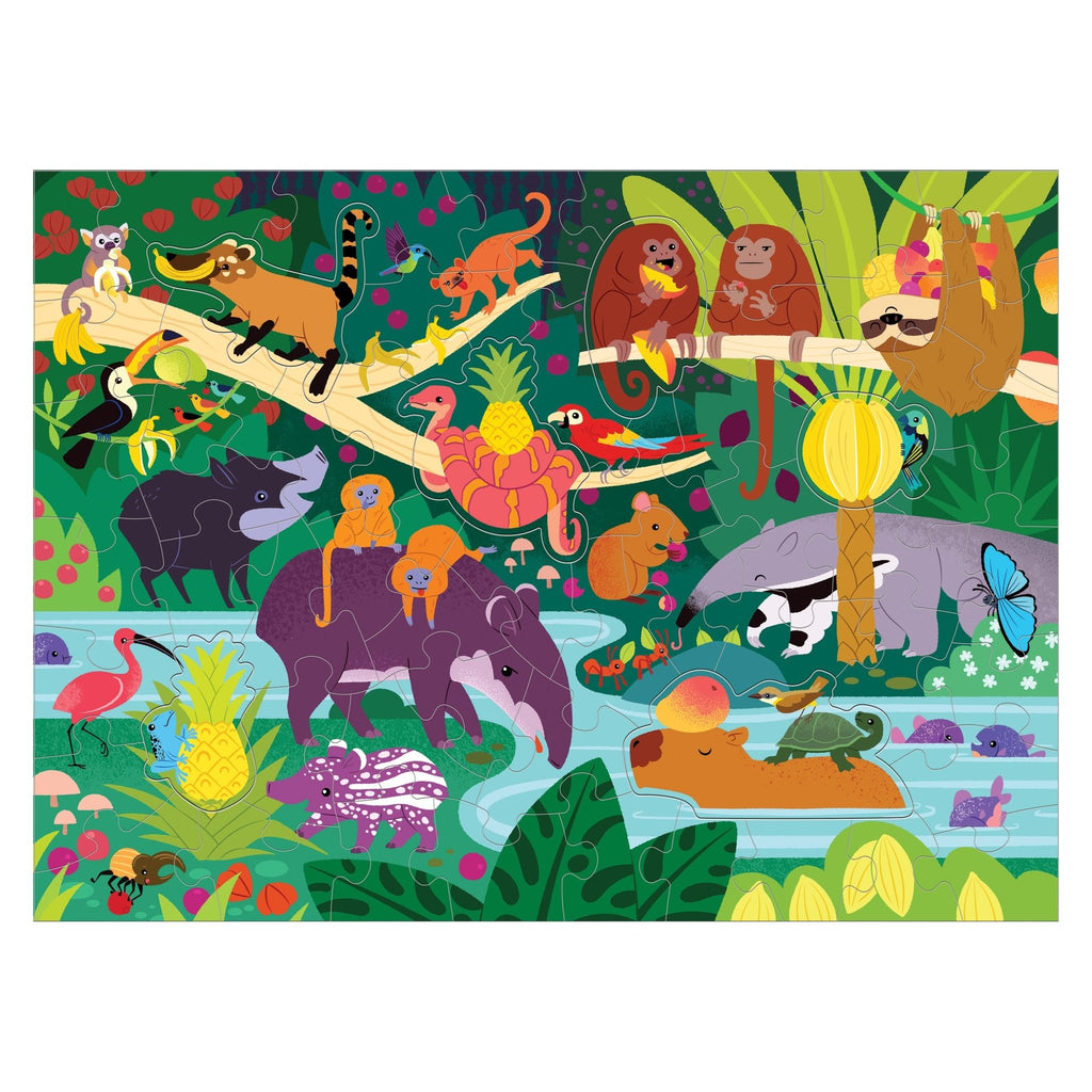 Fruity Jungle 60 Piece Scratch and Sniff Puzzle - Mudpuppy