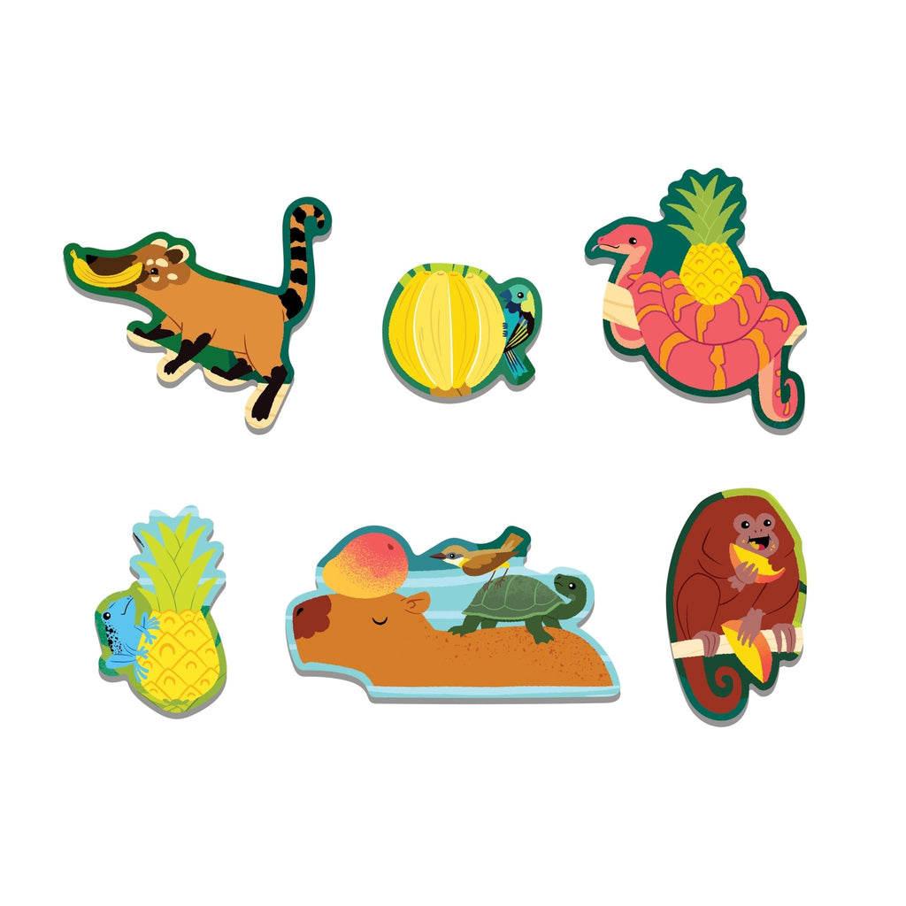 Fruity Jungle 60 Piece Scratch and Sniff Puzzle - Mudpuppy