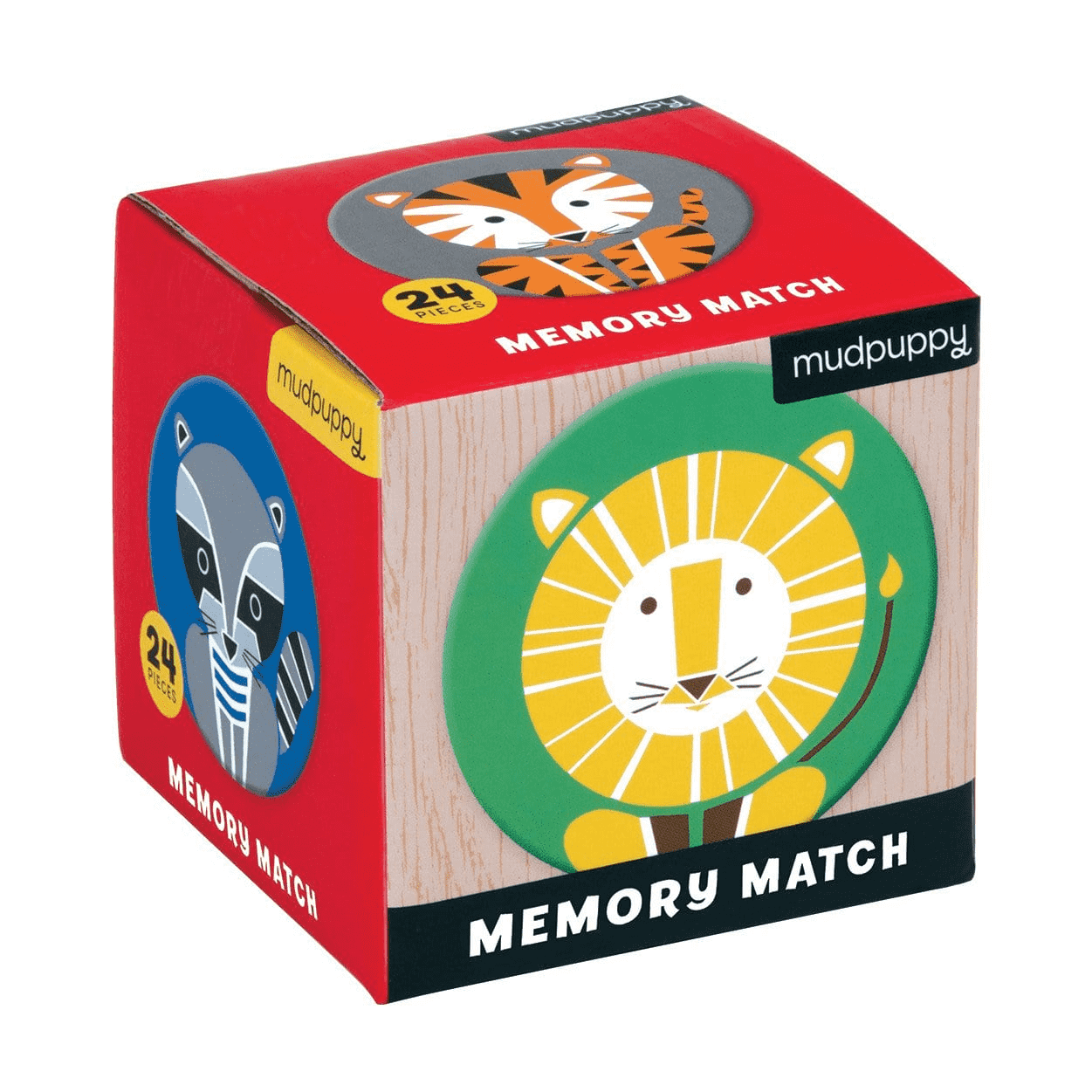 MudPuppy Gioco Di Memoria Mini Trasporti, 24 Pezzi, Per Bambini 3+