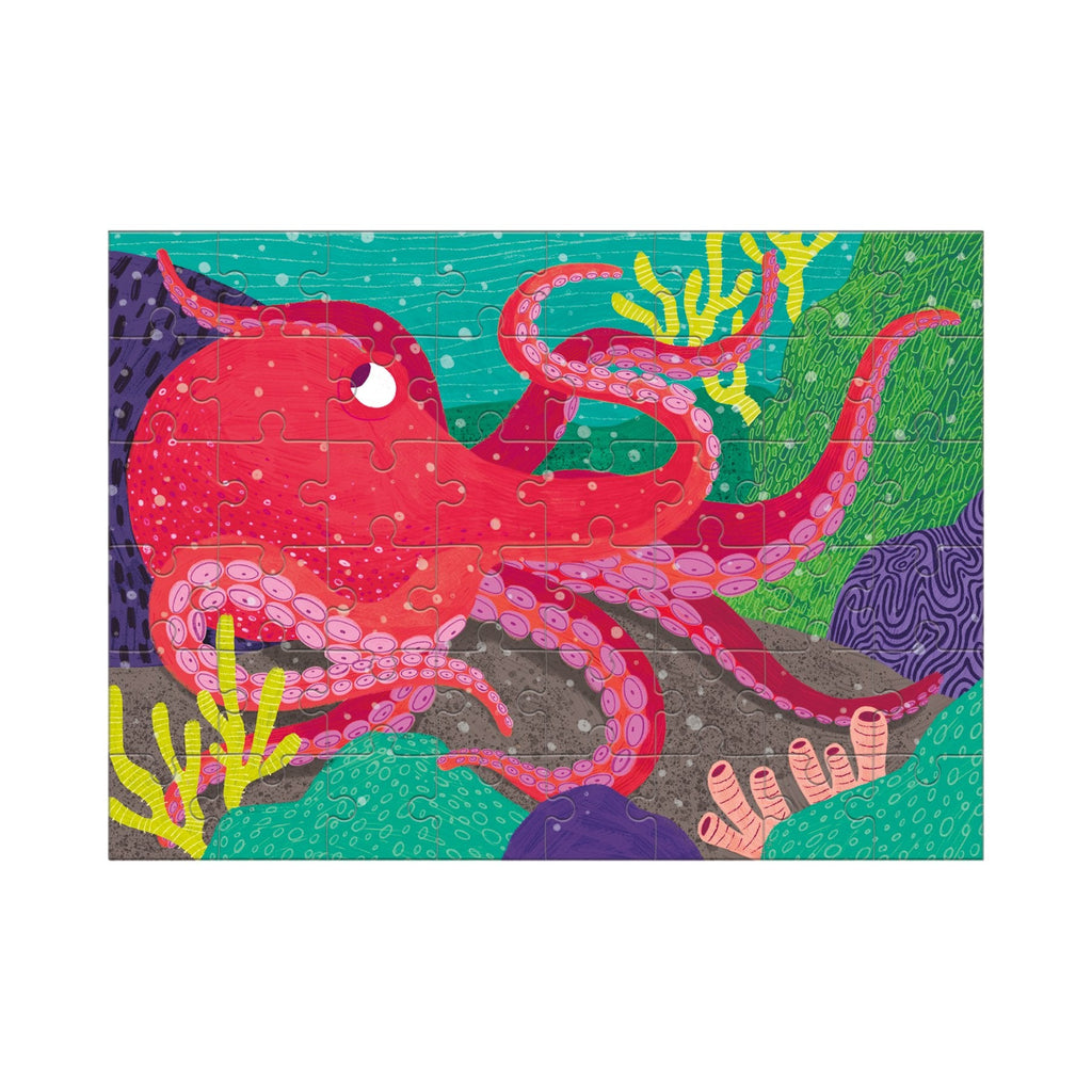Giant Pacific Octopus Mini Puzzle - Mudpuppy