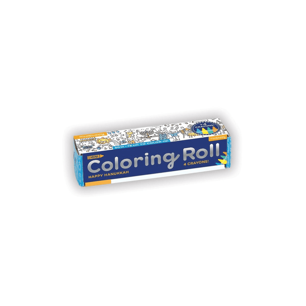 Happy Hanukkah Mini Coloring Roll Coloring Rolls Mudpuppy 