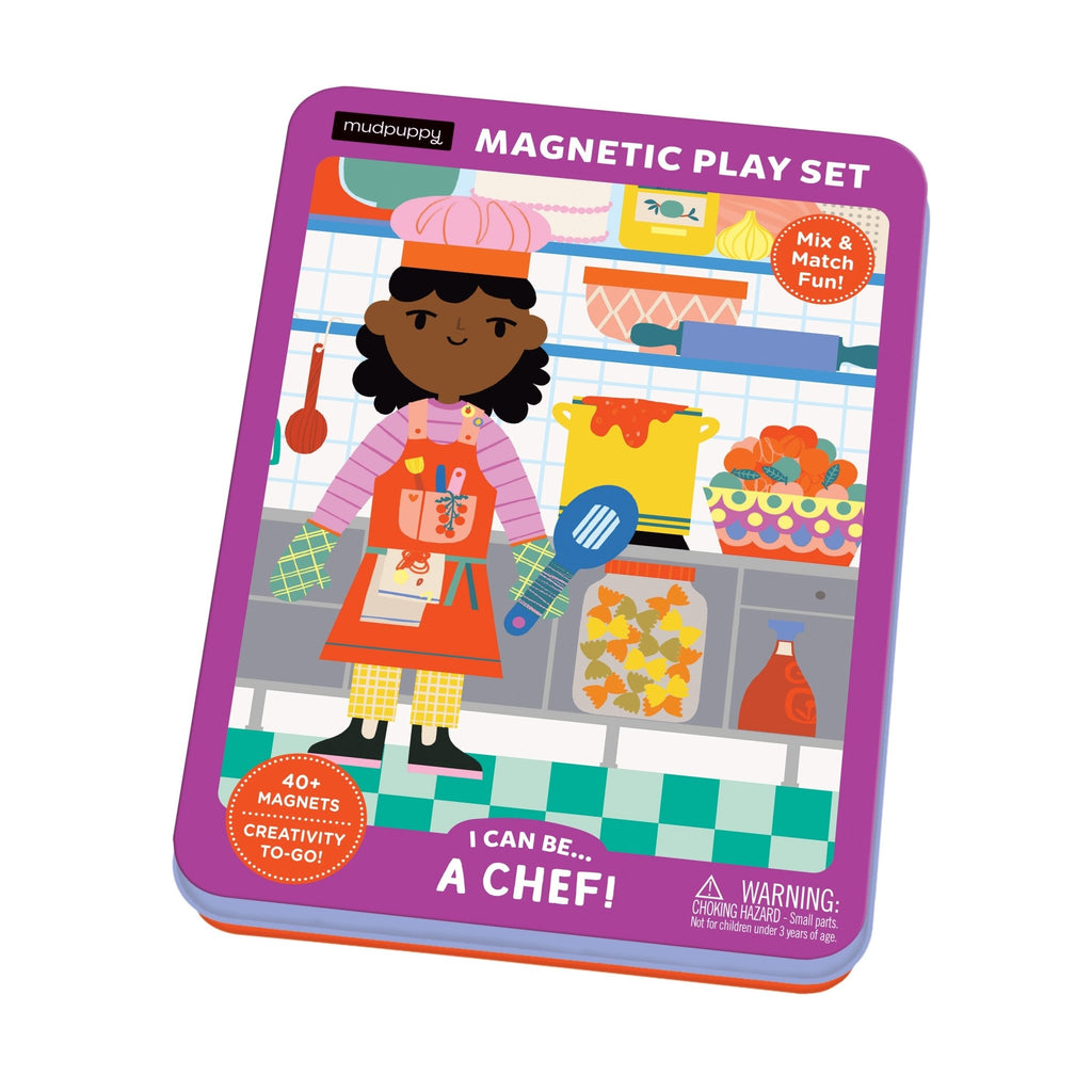 I Can Be... A Chef! Magnetic Play Set - Mudpuppy