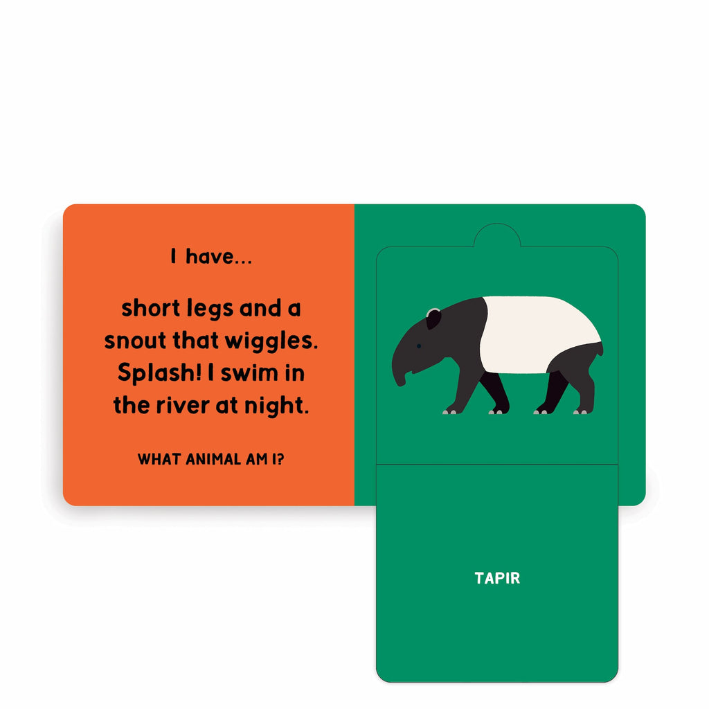 Jungle Tracks Lift-the-Flap Board Book - Mudpuppy