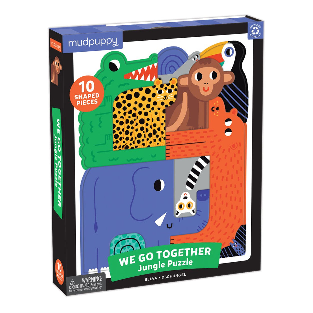 Jungle We Go Together Puzzle - Mudpuppy