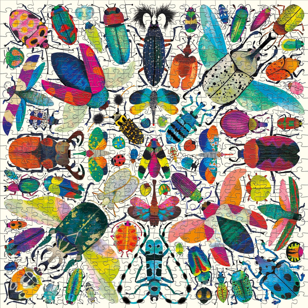Kaleido Beetles 500 Piece Family Puzzle - Mudpuppy
