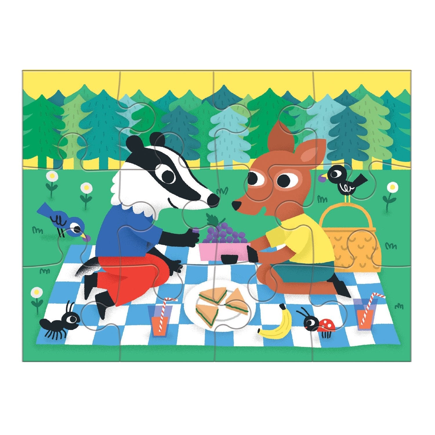 Kindness 4-In-a-Box Progressive Puzzle - Mudpuppy