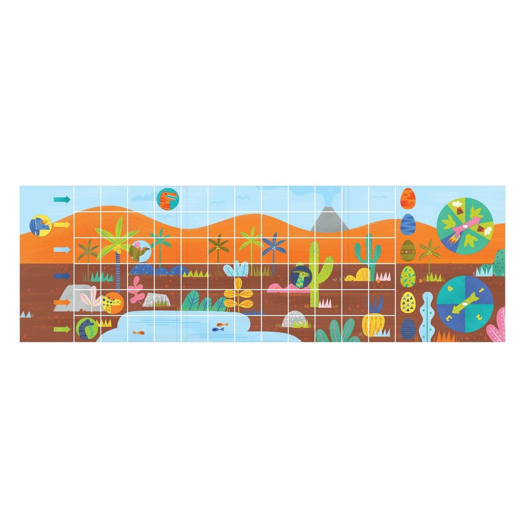 Let's Go, Dinos! Magnetic Board Game - Mudpuppy