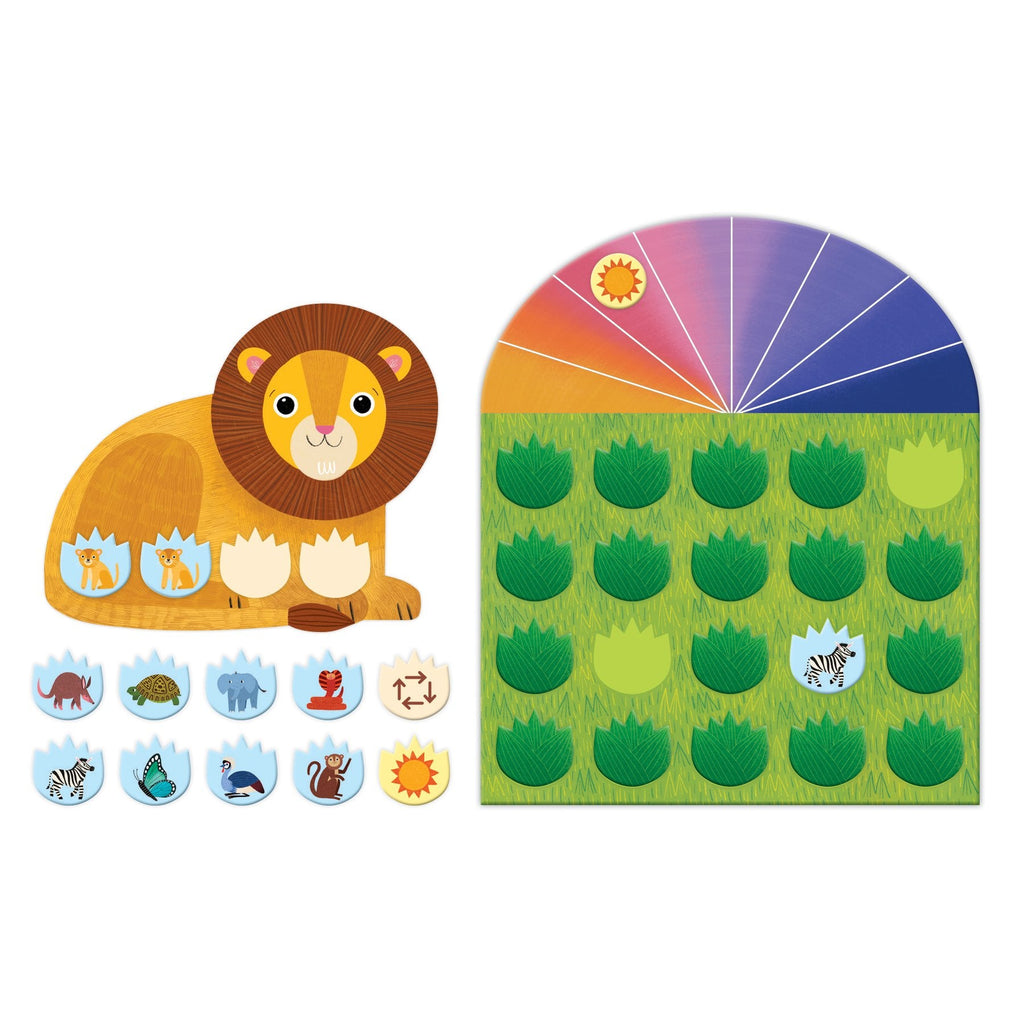 Lion's Safari Search Cooperative Game - Mudpuppy