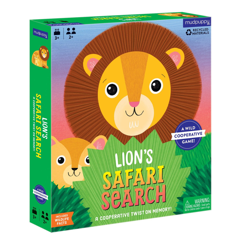 Lion's Safari Search Cooperative Game - Mudpuppy