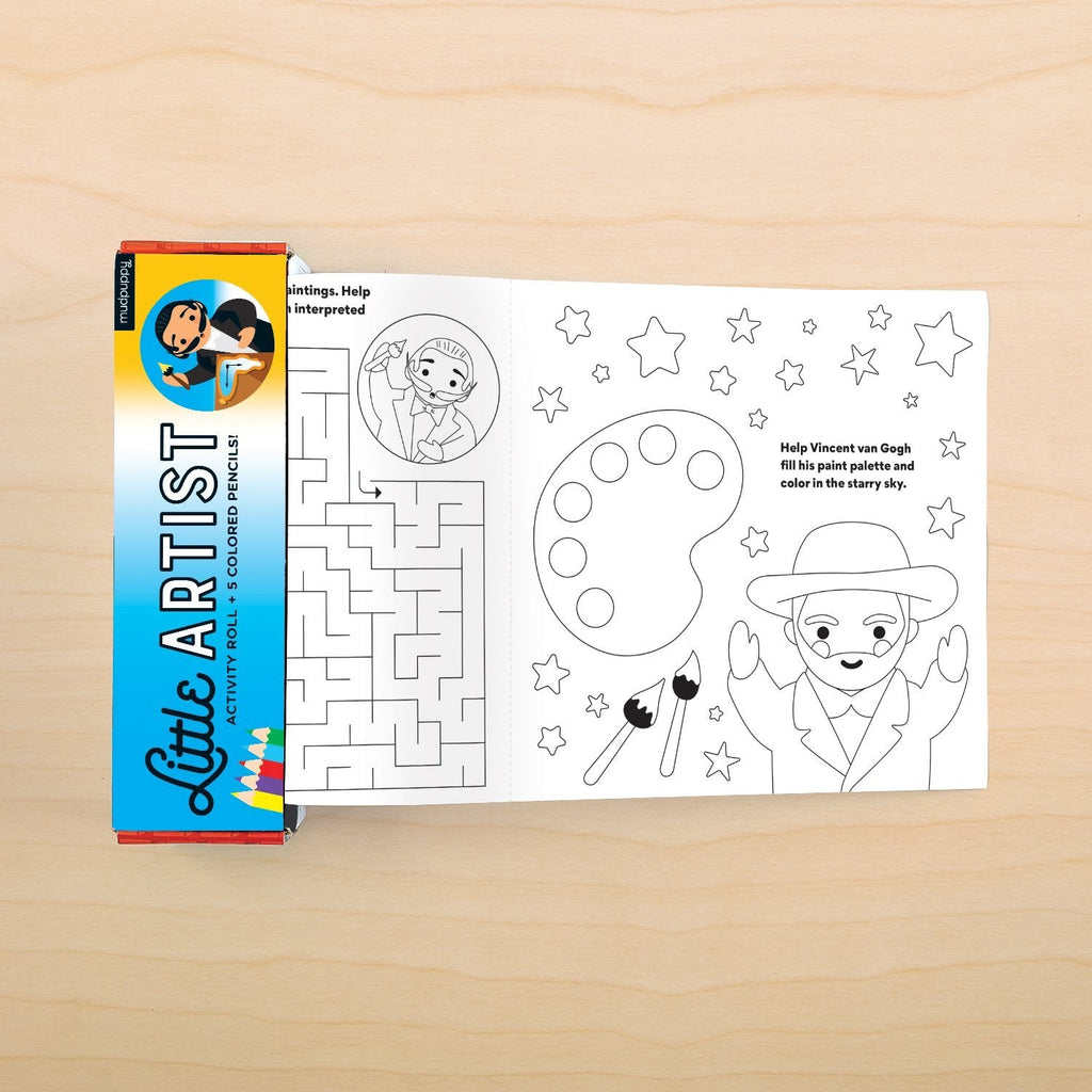 Little Artist Activity Roll - Mudpuppy