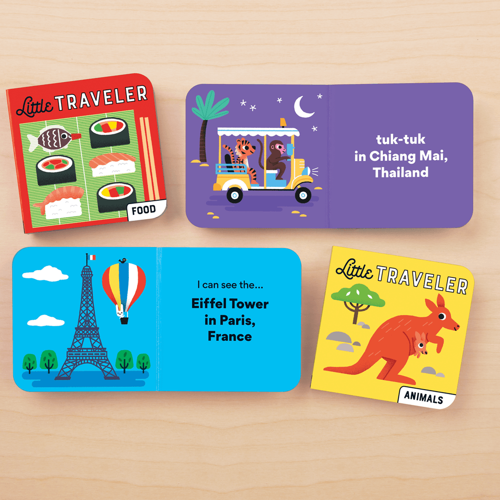 Little Traveler Board Book Set - Mudpuppy
