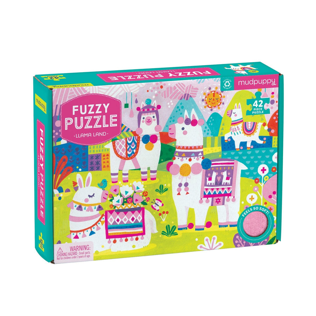 Llama Land Fuzzy Puzzle - Mudpuppy