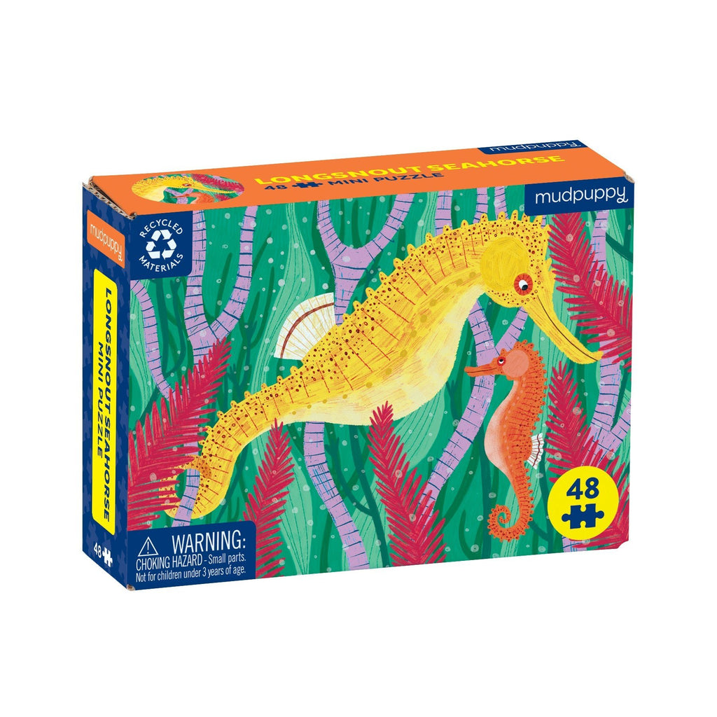 Longsnout Seahorse Mini Puzzle - Mudpuppy