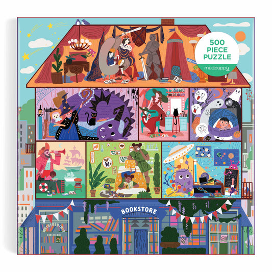 Magic of Stories 500 Piece Family Puzzle - Mudpuppy