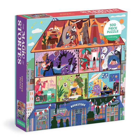 Magic of Stories 500 Piece Family Puzzle - Mudpuppy