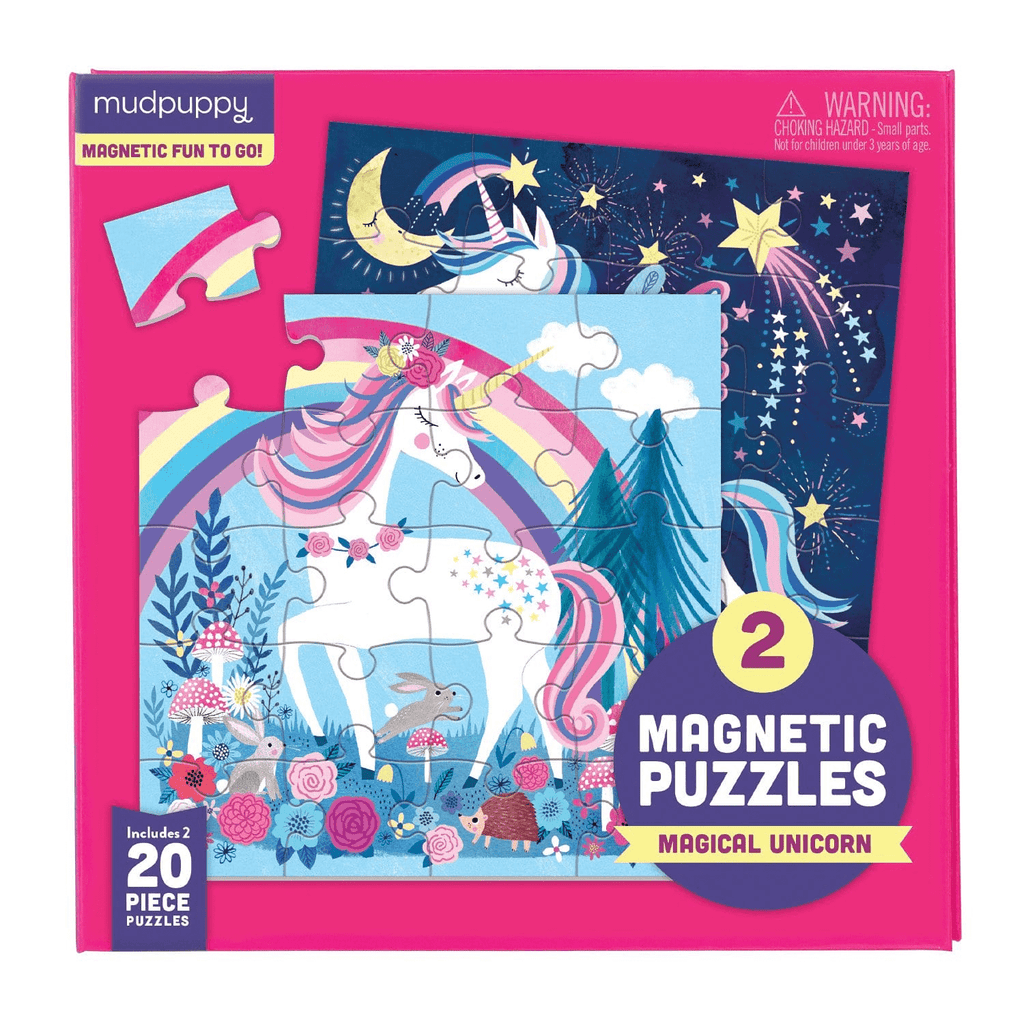 Magical Unicorn Magnetic Puzzle - Mudpuppy