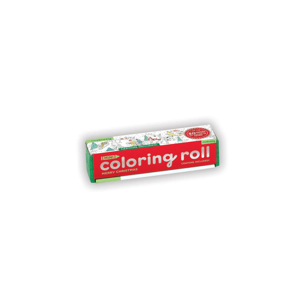 Merry Christmas Mini Coloring Roll Coloring Rolls Mudpuppy 