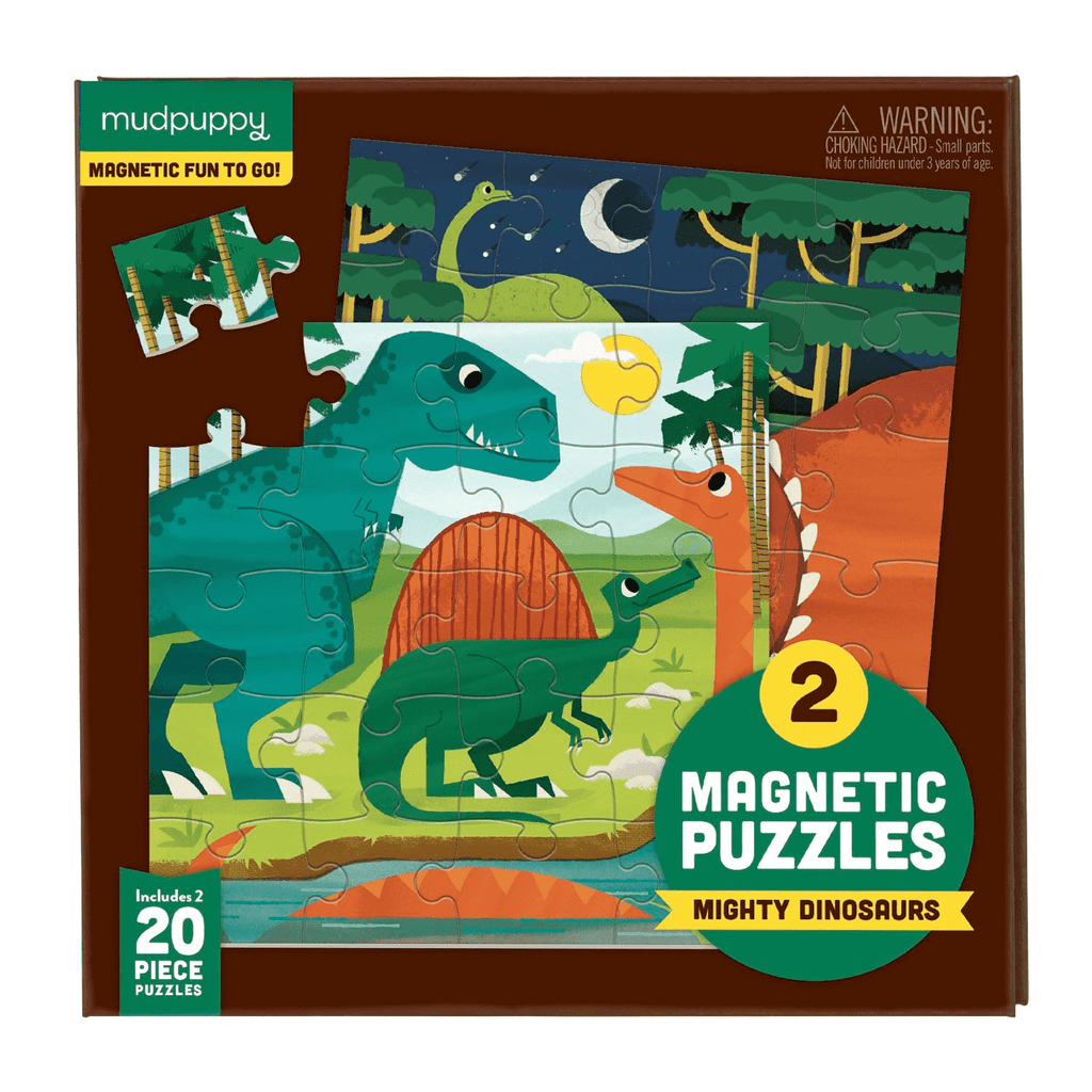 Mighty Dinosaurs Magnetic Puzzle - Mudpuppy