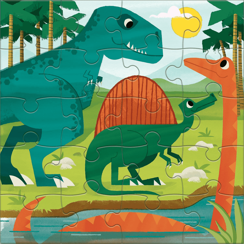 Mighty Dinosaurs Magnetic Puzzle - Mudpuppy