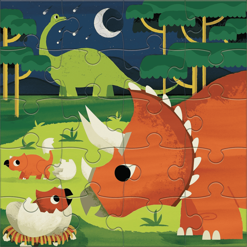 Mighty Dinosaurs Magnetic Puzzle - Mudpuppy