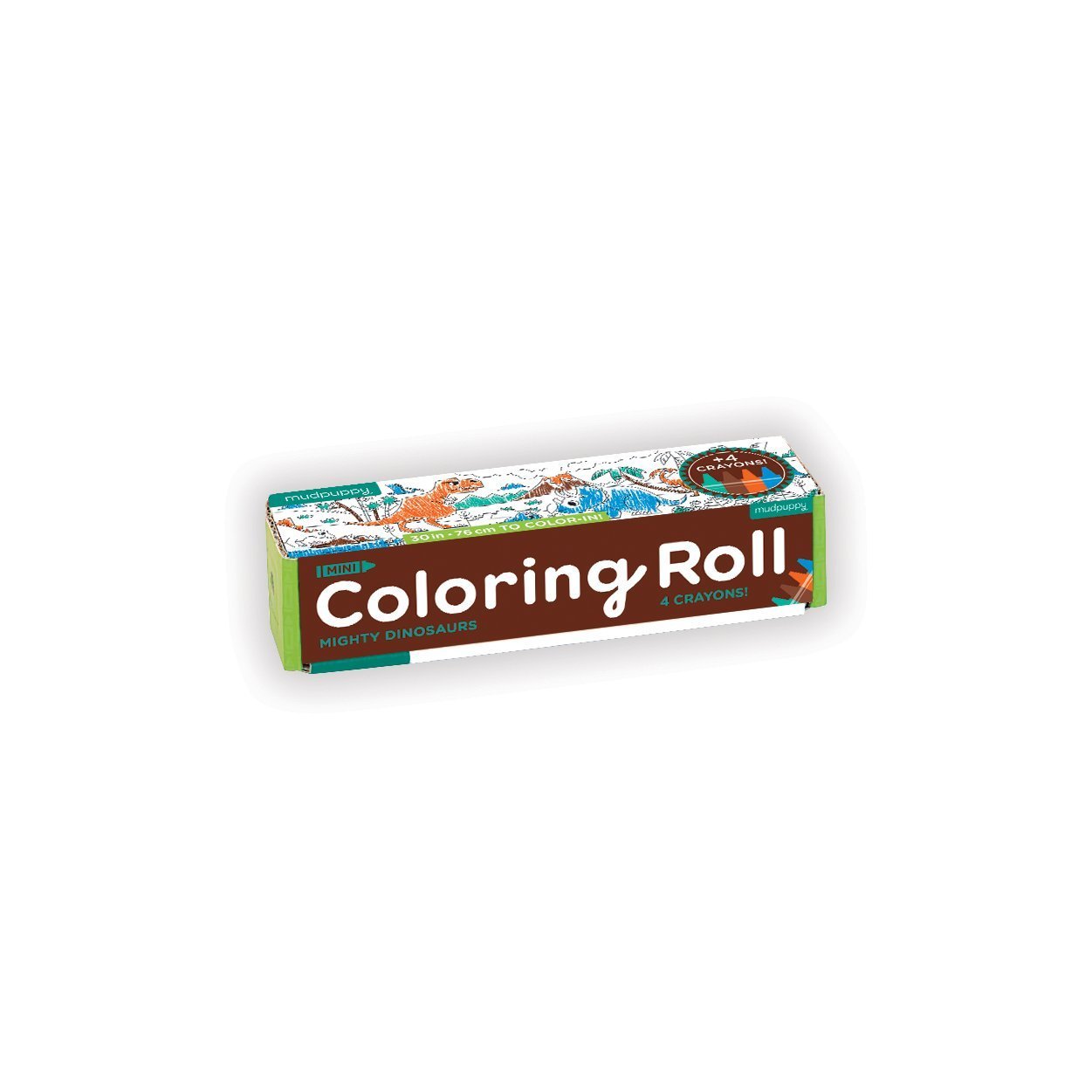 OMY Stick-It Adhesive Dinos Coloring Roll