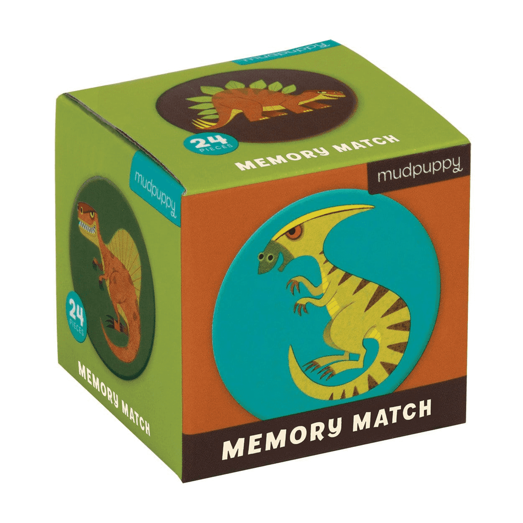 Mighty Dinosaurs Mini Memory Match Game - Mudpuppy