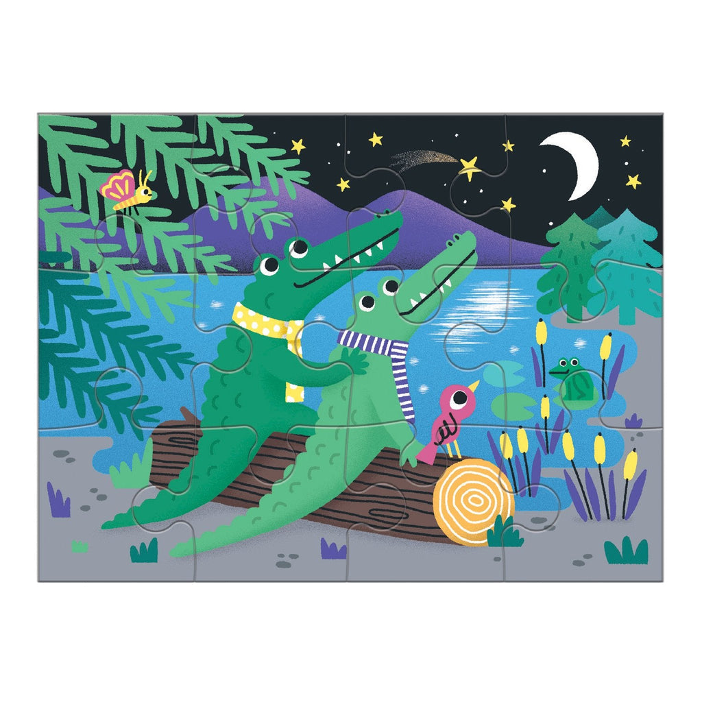 Mindful 4-In-a-Box Progressive Puzzle - Mudpuppy