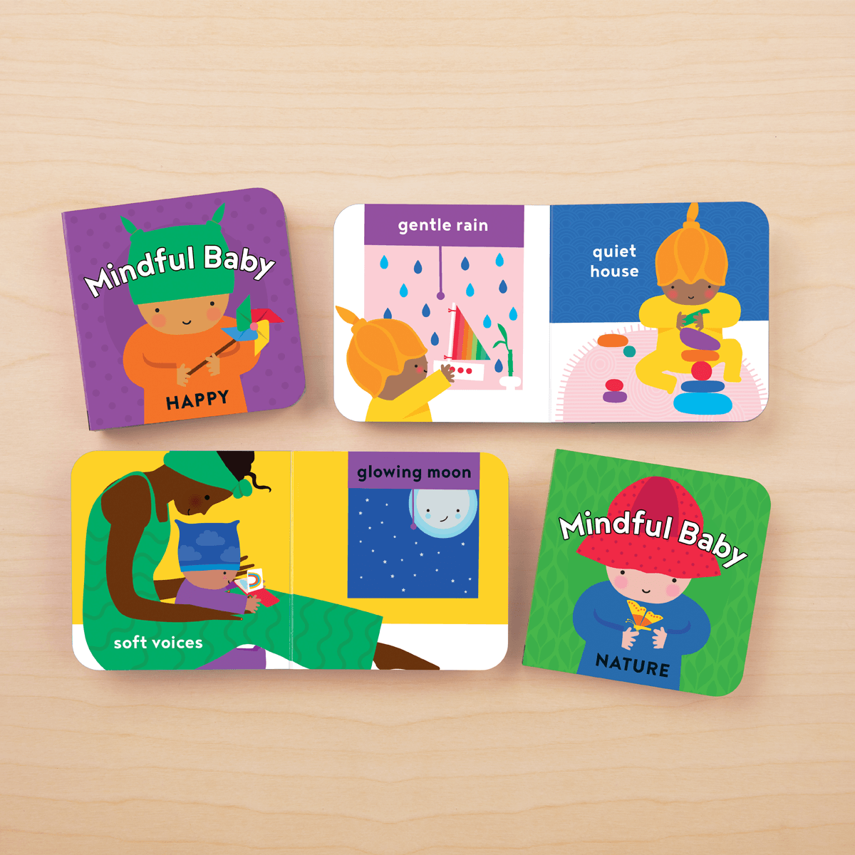Mindful Baby Board Book Set - Mudpuppy
