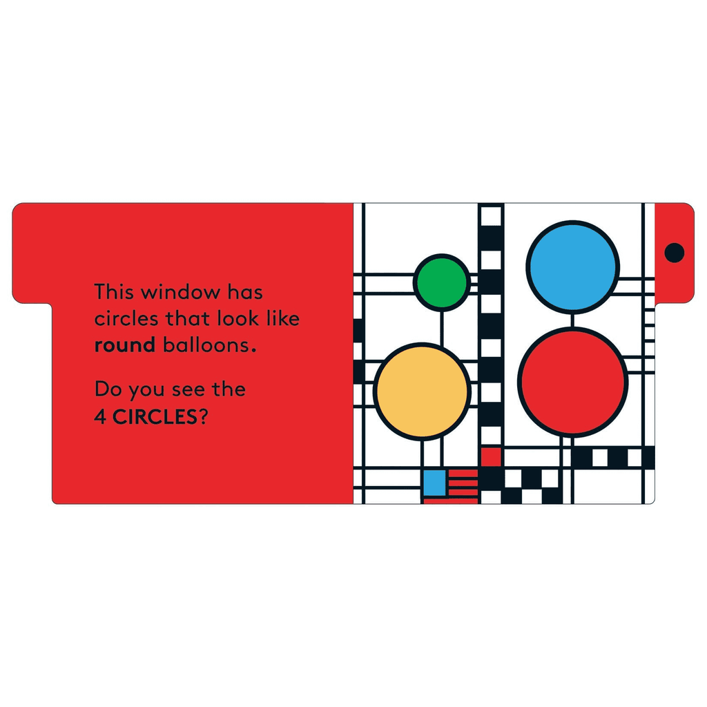 My First Shapes With Frank Lloyd Wright Board Book - Mudpuppy