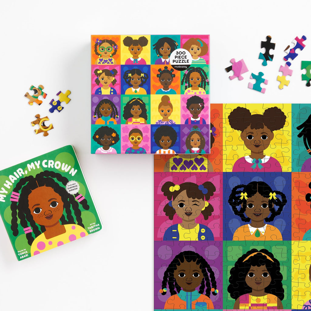 My Hair, My Crown 300 Piece Puzzle - Mudpuppy