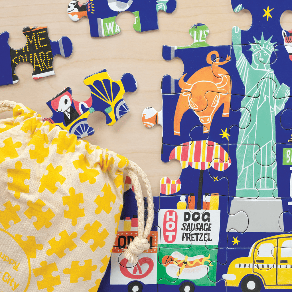 New York City Puzzle To Go - Mudpuppy