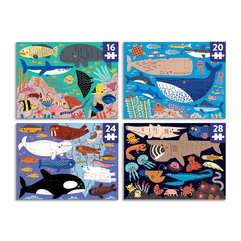 Oceans of the World Level Up! Puzzle Set - Mudpuppy