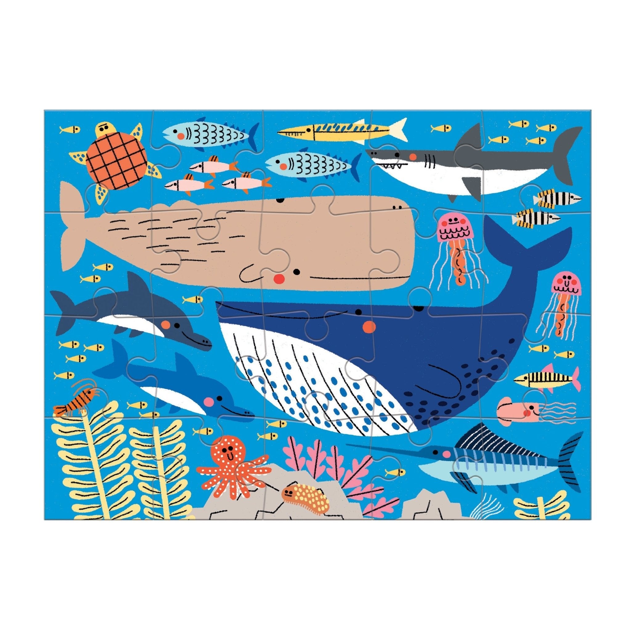 Ocean Life 1000 Piece Family Puzzle