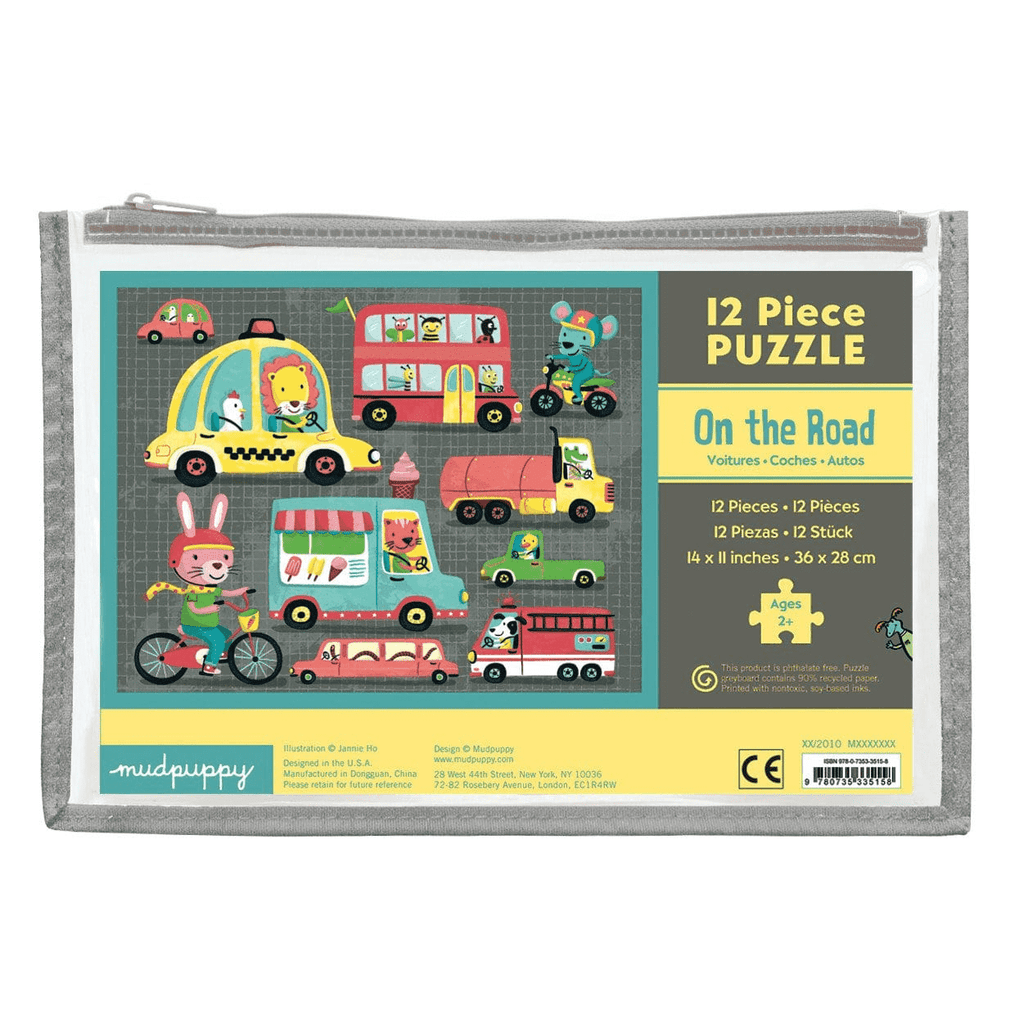 On the Road Pouch Puzzle - Mudpuppy